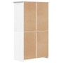 Armario BODO madera maciza de pino blanco 101x52x176,5 cm de vidaXL, Armarios roperos - Ref: Foro24-355059, Precio: 260,92 €,...