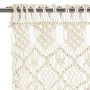 Cortina de macramé algodón 140x240 cm de vidaXL, Cortinas y visillos - Ref: Foro24-323977, Precio: 44,71 €, Descuento: %