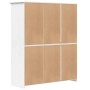 Armario BODO madera maciza de pino blanco 146x53,5x173 cm de vidaXL, Armarios roperos - Ref: Foro24-355062, Precio: 400,69 €,...