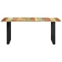 Mesa de comedor de madera maciza reciclada 180x90x76 cm de vidaXL, Mesas de cocina y de comedor - Ref: Foro24-285830, Precio:...