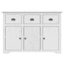 Aparador BODO madera maciza de pino blanco 115x43x79,5 cm de vidaXL, Aparadores - Ref: Foro24-355065, Precio: 231,15 €, Descu...
