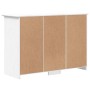 Aparador BODO madera maciza de pino blanco 115x43x79,5 cm de vidaXL, Aparadores - Ref: Foro24-355065, Precio: 231,15 €, Descu...