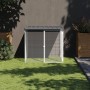 Jaula gallinas y toldo acero galvanizado antracita 103x98x90 cm de vidaXL, Jaulas y habitáculos para animales pequeños - Ref:...