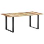 Mesa de comedor de madera maciza reciclada 180x90x76 cm de vidaXL, Mesas de cocina y de comedor - Ref: Foro24-285830, Precio:...