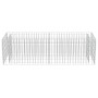 Arriate de gaviones de acero 180x50x50 cm de vidaXL, Maceteros y jardineras - Ref: Foro24-143559, Precio: 63,63 €, Descuento: %