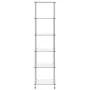Estantería 6 niveles cristal templado transparente 40x40x160 cm de vidaXL, Librerías y estanterías - Ref: Foro24-249507, Prec...