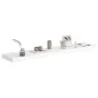 Estante flotante de pared MDF blanco 120x23,5x3,8 cm de vidaXL, Estantes y estanterías - Ref: Foro24-323820, Precio: 32,88 €,...