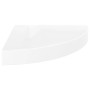 Estante flotante de pared 2 uds MDF blanco brillo 25x25x3,8 cm de vidaXL, Estantes y estanterías - Ref: Foro24-323887, Precio...