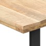 Mesa de comedor de madera maciza de mango 180x90x76 cm de vidaXL, Mesas de cocina y de comedor - Ref: Foro24-285831, Precio: ...