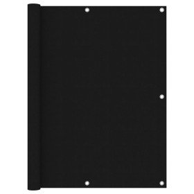 Toldo para balcón tela oxford negro 120x400 cm en Sombrillas | Comprar online en Foru.es