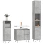 Set muebles de baño 2 piezas madera contrachapada gris hormigón de vidaXL, Muebles de baño - Ref: Foro24-3190225, Precio: 182...