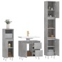Set muebles de baño 2 piezas madera contrachapada gris hormigón de vidaXL, Muebles de baño - Ref: Foro24-3190225, Precio: 182...
