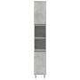 Set muebles de baño 2 piezas madera contrachapada gris hormigón de vidaXL, Muebles de baño - Ref: Foro24-3190225, Precio: 182...