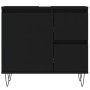 Juego de muebles de baño 3 pzas madera contrachapada negro de vidaXL, Muebles de baño - Ref: Foro24-3190222, Precio: 200,45 €...