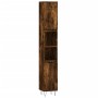 Set de muebles baño 3 pzas madera contrachapada roble ahumado de vidaXL, Muebles de baño - Ref: Foro24-3190226, Precio: 192,0...