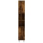 Set de muebles baño 3 pzas madera contrachapada roble ahumado de vidaXL, Muebles de baño - Ref: Foro24-3190226, Precio: 192,0...