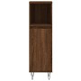 Set de muebles baño 3 pzas madera contrachapada roble marrón de vidaXL, Muebles de baño - Ref: Foro24-3190228, Precio: 208,25...