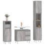 Set de muebles de baño 3 pzas madera contrachapada gris sonoma de vidaXL, Muebles de baño - Ref: Foro24-3190227, Precio: 193,...