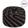 Cuerda de barco polipropileno negra 20 mm 50 m de vidaXL, Sogas y cuerdas metálicas - Ref: Foro24-152368, Precio: 67,63 €, De...