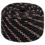 Cuerda de barco polipropileno negra 20 mm 50 m de vidaXL, Sogas y cuerdas metálicas - Ref: Foro24-152368, Precio: 67,63 €, De...