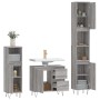 Set de muebles de baño 3 pzas madera contrachapada gris sonoma de vidaXL, Muebles de baño - Ref: Foro24-3190227, Precio: 193,...