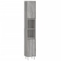 Set de muebles de baño 3 pzas madera contrachapada gris sonoma de vidaXL, Muebles de baño - Ref: Foro24-3190227, Precio: 193,...