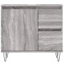 Set de muebles de baño 3 pzas madera contrachapada gris sonoma de vidaXL, Muebles de baño - Ref: Foro24-3190227, Precio: 193,...