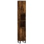 Set de muebles baño 3 pzas madera contrachapada roble ahumado de vidaXL, Muebles de baño - Ref: Foro24-3190234, Precio: 198,8...