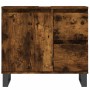 Set de muebles baño 3 pzas madera contrachapada roble ahumado de vidaXL, Muebles de baño - Ref: Foro24-3190234, Precio: 198,8...