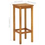 Juego de bar de balcón 3 piezas madera maciza de acacia en Conjuntos de jardín | Comprar online en Foru.es