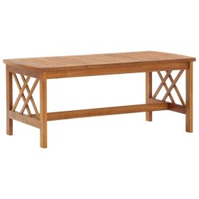 Mesa de centro de madera maciza de acacia 102x50x43 cm en Mesas de centro | Comprar online en Foru.es