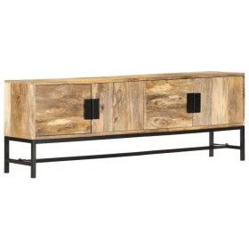 Mueble para TV de madera maciza de mango 140x30x50 cm de vidaXL, Muebles TV - Ref: Foro24-285863, Precio: 286,47 €, Descuento: %