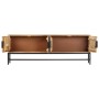 Mueble para TV de madera maciza de mango 140x30x50 cm de vidaXL, Muebles TV - Ref: Foro24-285863, Precio: 286,47 €, Descuento: %