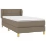 Boxspringbett mit taupegrauer Stoffmatratze 100x200 cm von vidaXL, Betten und Lattenroste - Ref: Foro24-3126785, Preis: 346,8...