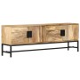 Mueble para TV de madera maciza de mango 140x30x50 cm de vidaXL, Muebles TV - Ref: Foro24-285863, Precio: 286,47 €, Descuento: %