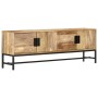 Mueble para TV de madera maciza de mango 140x30x50 cm de vidaXL, Muebles TV - Ref: Foro24-285863, Precio: 286,47 €, Descuento: %