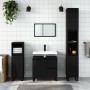 Juego de muebles de baño 3 pzas madera contrachapada negro de vidaXL, Muebles de baño - Ref: Foro24-3190230, Precio: 250,16 €...