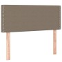 Cama box spring con colchón LED tela gris taupe 100x200 cm de vidaXL, Camas y somieres - Ref: Foro24-3133617, Precio: 337,86 ...