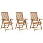 Sillas plegables de jardín 3 unidades madera de acacia maciza en Sillas de jardín | Comprar online en Foru.es