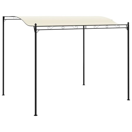 Cenador de tela blanco crema de vidaXL, Carpas y cenadores - Ref: Foro24-43217, Precio: 187,34 €, Descuento: %