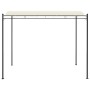 Cenador de tela blanco crema de vidaXL, Carpas y cenadores - Ref: Foro24-43217, Precio: 187,34 €, Descuento: %