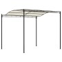 Cenador de tela blanco crema de vidaXL, Carpas y cenadores - Ref: Foro24-43217, Precio: 187,34 €, Descuento: %