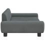 Cama para perros de terciopelo gris oscuro 100x54x33 cm de vidaXL, Camas para perros - Ref: Foro24-171983, Precio: 108,34 €, ...