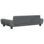 Cama para perros de terciopelo gris oscuro 100x54x33 cm de vidaXL, Camas para perros - Ref: Foro24-171983, Precio: 108,34 €, ...
