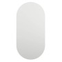 Espejo con luces LED vidrio ovalado 80x40 cm en Espejos | Comprar online en Foru.es