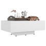 Mesa de centro madera contrachapada blanco 85x55x31 cm de vidaXL, Mesas de centro - Ref: Foro24-803380, Precio: 53,25 €, Desc...