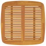 Mesa de jardín madera maciza de acacia 110x110x75 cm en Mesas de jardín | Comprar online en Foru.es