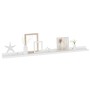 Estantes de pared 4 unidades blanco 100x9x3 cm de vidaXL, Estantes y estanterías - Ref: Foro24-326663, Precio: 49,84 €, Descu...