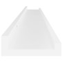 Estantes de pared 4 unidades blanco 100x9x3 cm de vidaXL, Estantes y estanterías - Ref: Foro24-326663, Precio: 49,84 €, Descu...