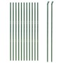 Cerca de alambre de acero galvanizado verde 1,6x25 m de vidaXL, Paneles de vallas - Ref: Foro24-154076, Precio: 194,34 €, Des...